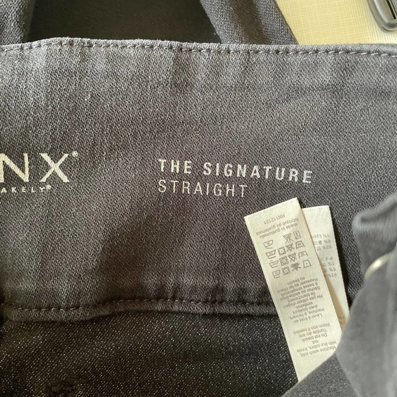 SPANX The Signature Straight Black Pants Side Zip - 28 - Picture 6 of 8